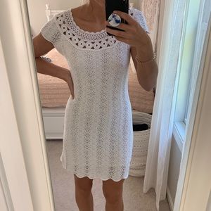 Lilly Pulitzer White Woven Dress
